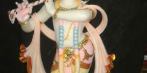 Bal Krishna Marble Statue
