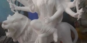 Durga Mata Marble Statue