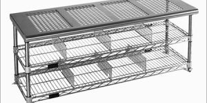 Stainless Steel Gowning Bench