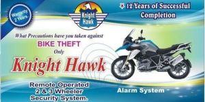 Remote Operated Two Wheeler Security System