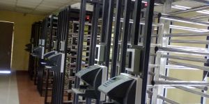 Dual Lane Full Height Turnstiles