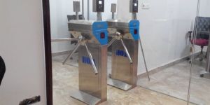 Motorized Waist Height Tripod Turnstiles