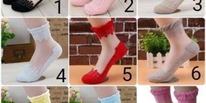 Womens Imported Fancy Socks
