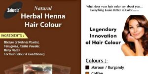 Zohras Henna Hair Color