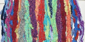 Silk Bandhej Ladies Scarf