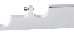 Aluminium Curtain Double Hook