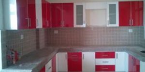 HIGH GLOSS MODULAR KITCHEN