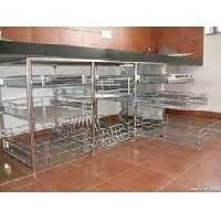 SS Kitchen Trolleys