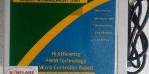 Solar Battery Charger SMU