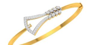 Diamond Gold Bracelet Trinity