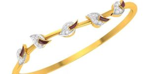 Water Lace Diamond Gold Bracelet