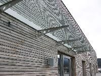 Stainless Steel Glass Canopy