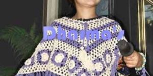 Crochet Poncho  PNC012