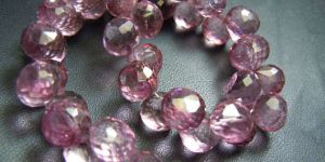 Quartz Faceted Briolette