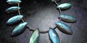 Top Grade Blue Labradorite Rose Cut Marquise