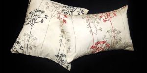 Printed Silk Cushions
