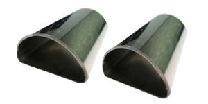 Stainless Steel D Section Pipes