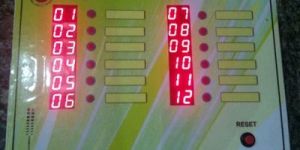 WIRELESS PEON CALL BELL SYSTEM for 12 User Digital Display