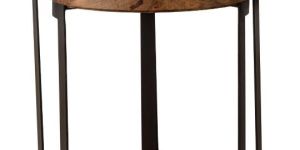 Mango Wood and Iron Scoop Nest Tables (RHP-NEST-002)