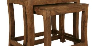 Teak Wood Duet Nest Tables (RHP-NEST-003)