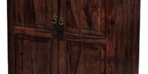 Teak Wood Solid Bar Cabinet (RHP-BAR-001)