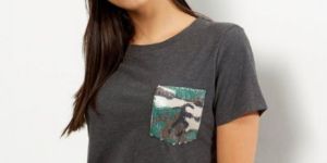 Ladies Tshirts Designer Pocket