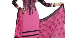 Ladies Crepe Suit Material