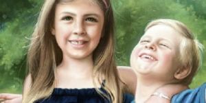 Acrylic Portrait Paintings