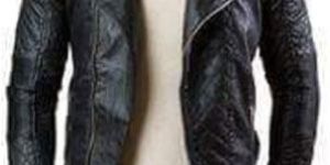 Mens Black Leather Jacket