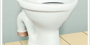 S Trap European Water Closet