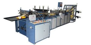 Center & 3-Side Seal with Bottom Seal Pouch Bag Making Machine