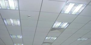 PVC Sheet False and Grid Ceiling Work