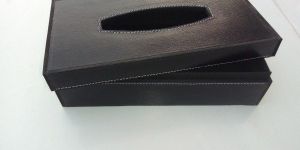 Leather Tissue Box