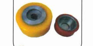 PU and Rubber 98 X 64mm Wheel