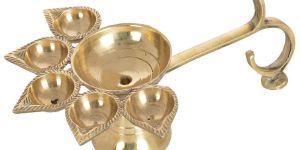 Pooja Lamp Made of Brass
