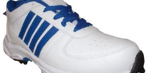 Port Unisex Booster White Cricket Shoes