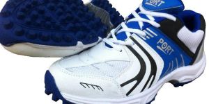 Port Unisex Rezzer White Cricket Shoes