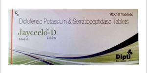Diclofenac Potassium & Serrationpeptidase Tablets