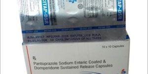 Pantoprazole Sodium Enteric Coated & Domperidone Sustained Release Capsules