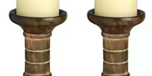 Wooden Candle Holder