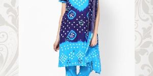 Bandhej Churidar Suits
