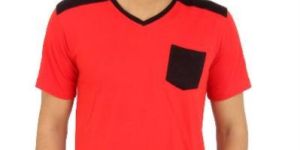 Mens V-neck T-shirts