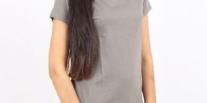 Ladies Round Neck Half Sleeve T-Shirts