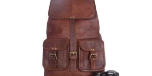 Leather Backpack Bag