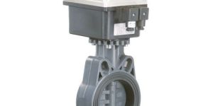 UPVC Actuated Butterfly Valve