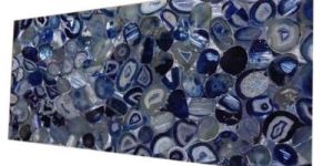 Blue Agate Stone Slabs