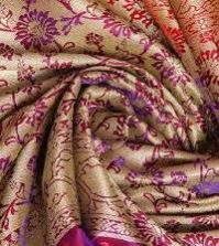 Banarsi Border Saree