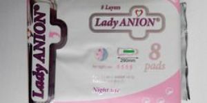 Lady Anion Sanitary Napkins