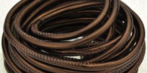 Nappa Cross Stitched Leather Cords