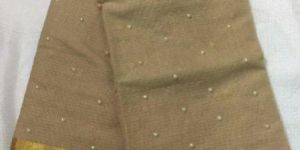 Kota Cotton Sarees with Pearls work(KCSPW4)